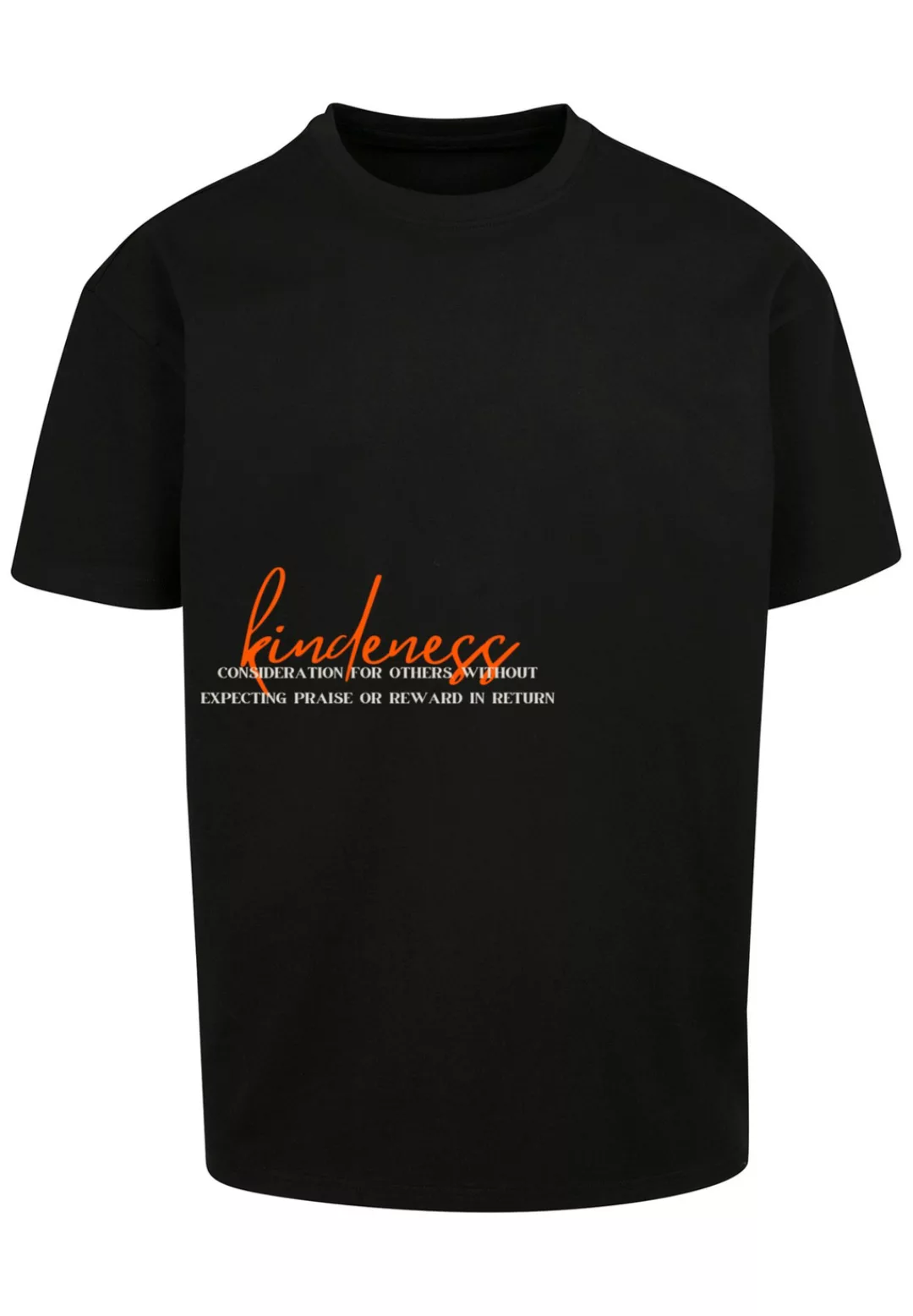 F4NT4STIC T-Shirt "kindness OVERSIZE TEE", Print günstig online kaufen