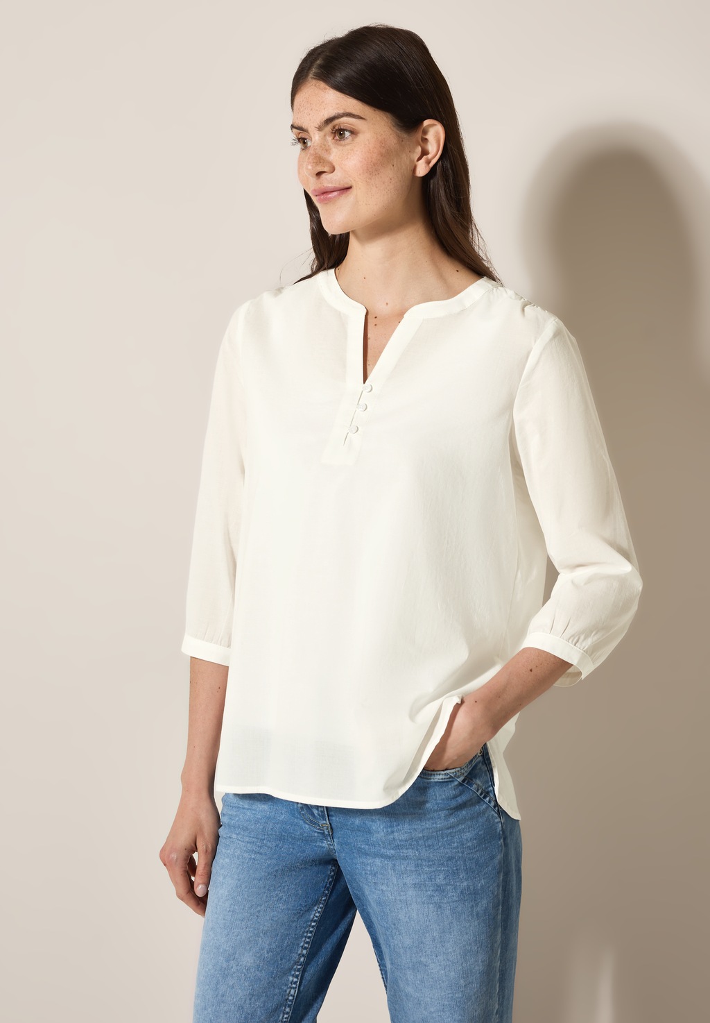 Cecil Shirtbluse, mit 3/4 Ärmeln günstig online kaufen