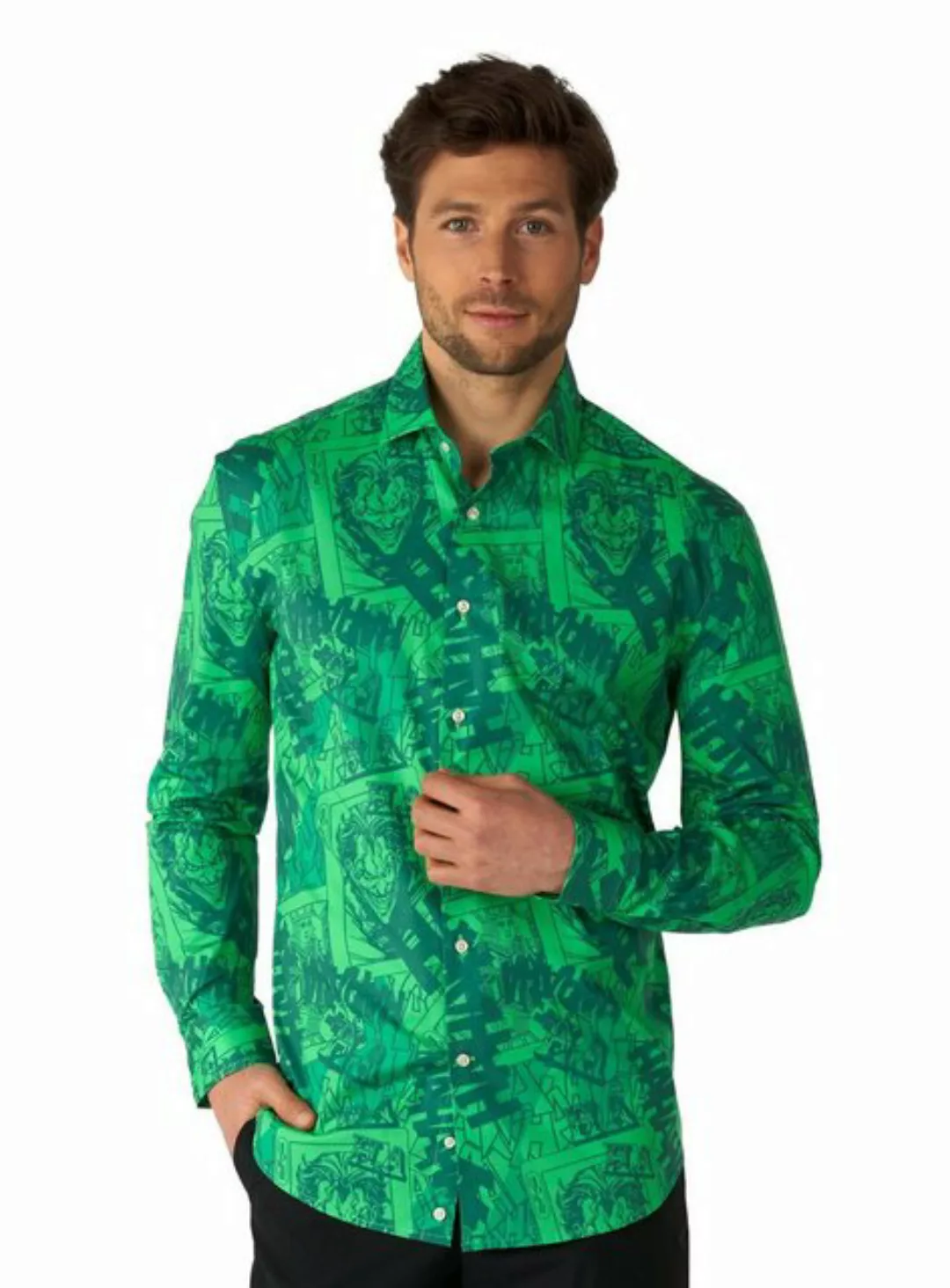 Opposuits T-Shirt The Joker Hemd Schmal geschnittenes Hemd mit breit geschn günstig online kaufen