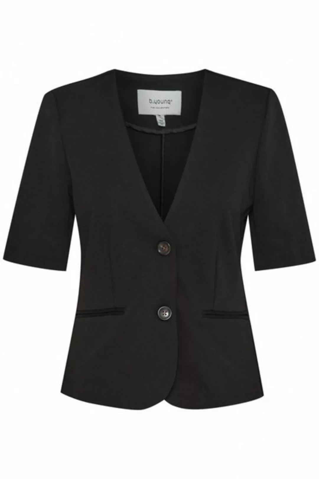 b.young Jackenblazer BYRIZETTA SS BLAZER - modischer Blazer ohne Revers und günstig online kaufen