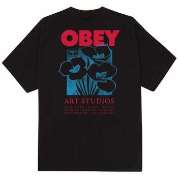 Obey  T-Shirt art studio flowers günstig online kaufen