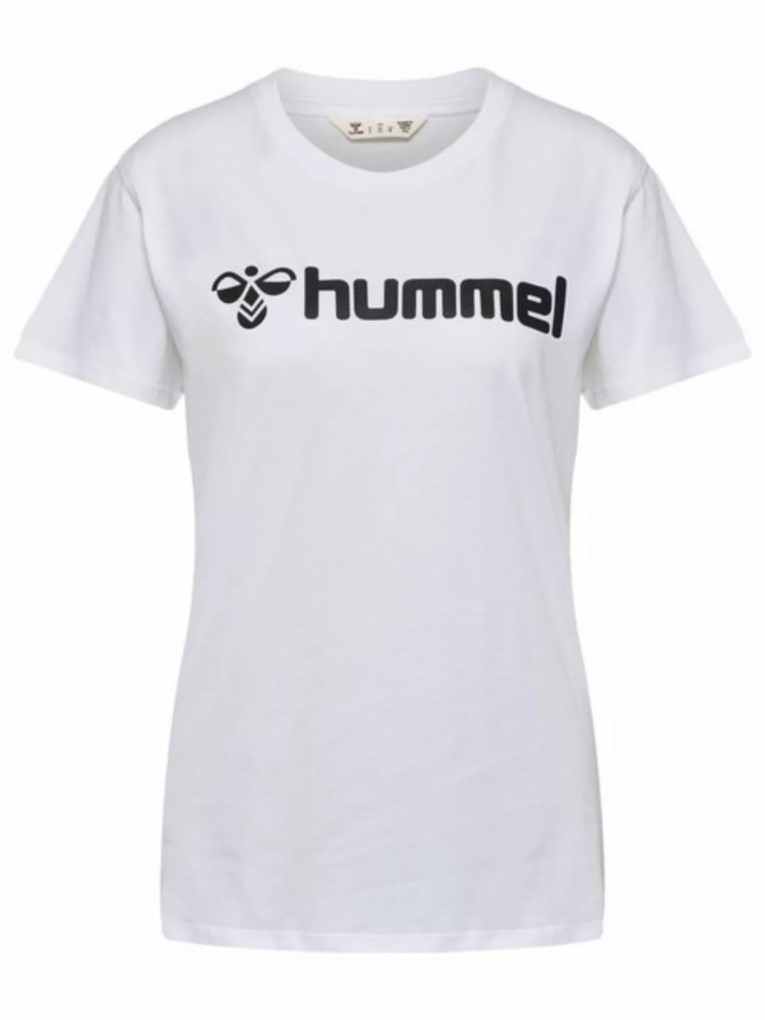 hummel T-Shirt T-Shirt Regular Fit Stretch Rundhalsausschnitt Logo 7929 in günstig online kaufen