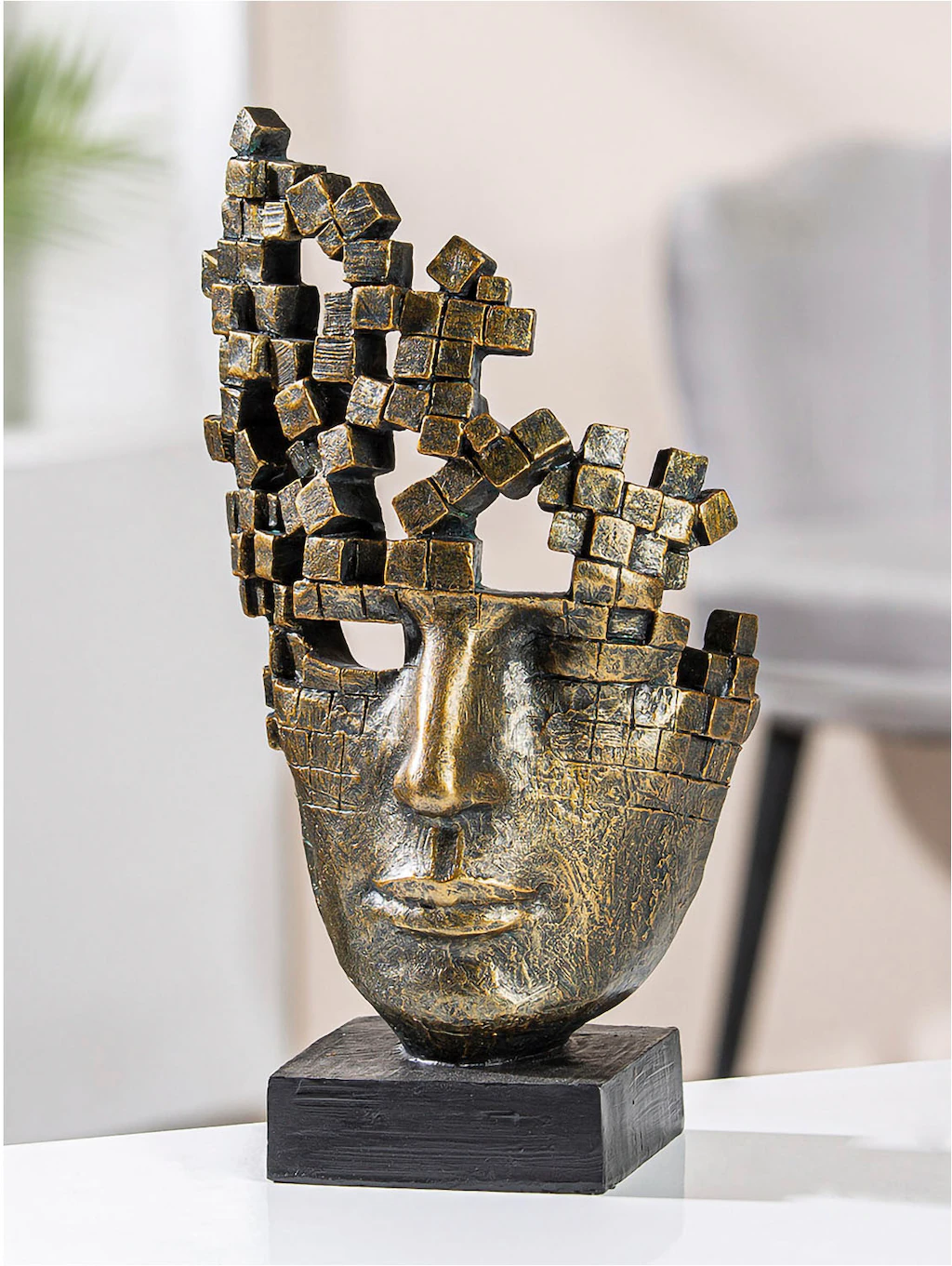 Casablanca by Gilde Dekofigur "Skulptur "Male Mask"" günstig online kaufen