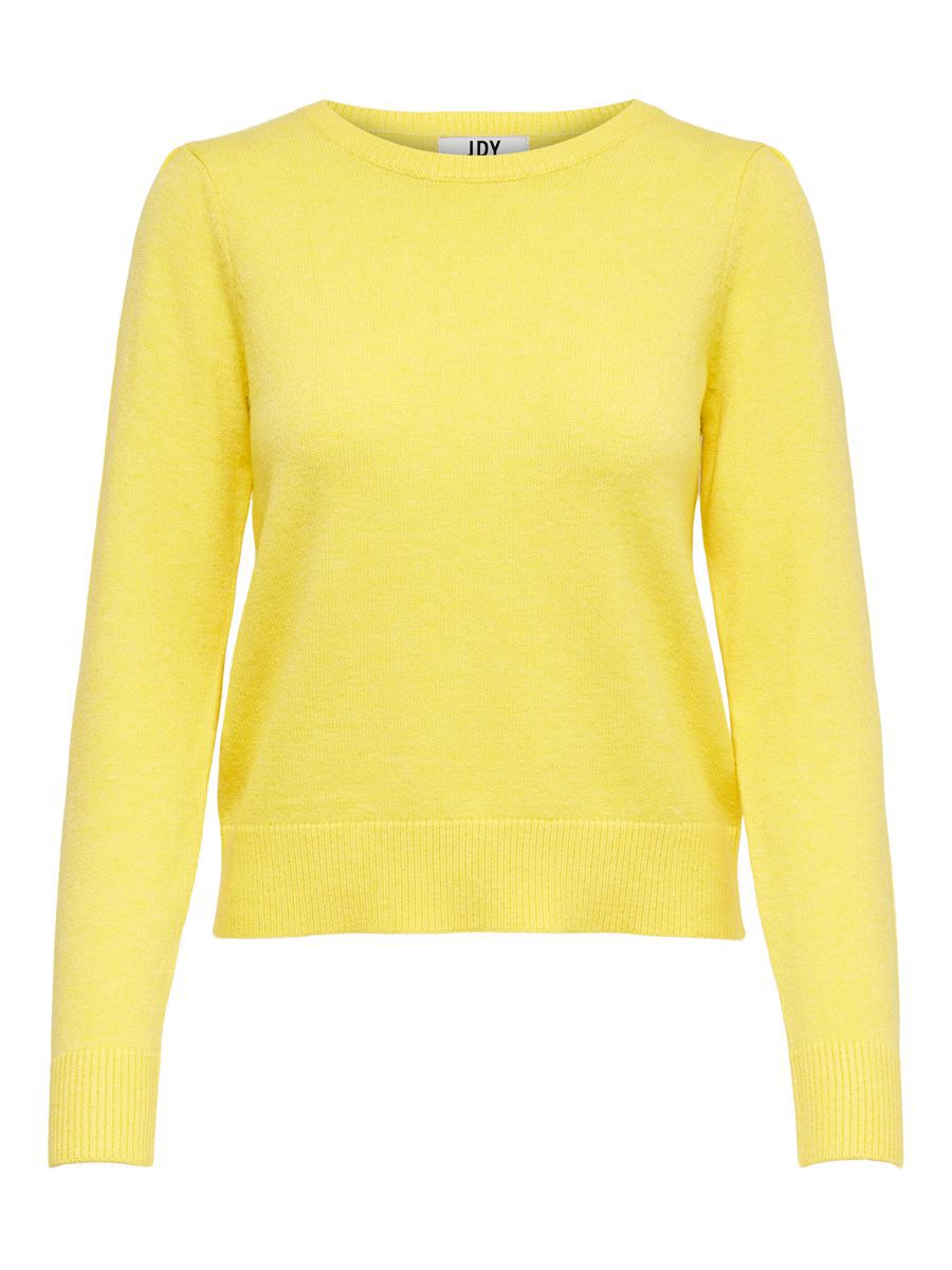 ONLY Puffärmel- Strickpullover Damen Gelb günstig online kaufen