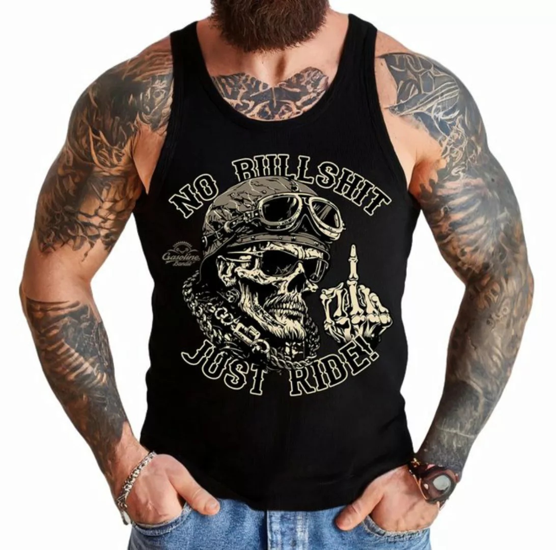 GASOLINE BANDIT® Tanktop Biker Racer Muskel-Shirt für Motorradfahrer: Just günstig online kaufen