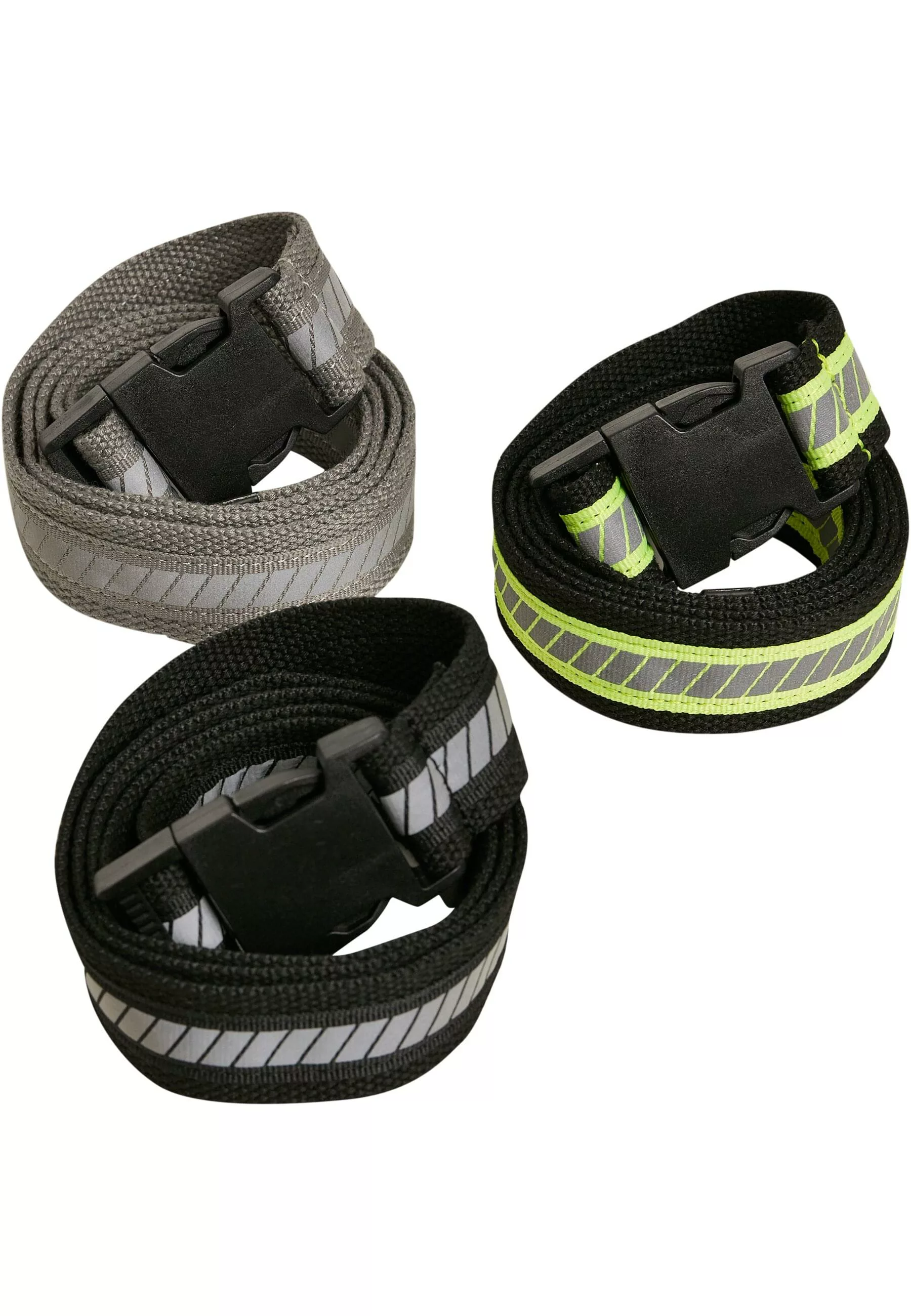 URBAN CLASSICS Hüftgürtel "Urban Classics Unisex Reflective Belt 3-Pack" günstig online kaufen