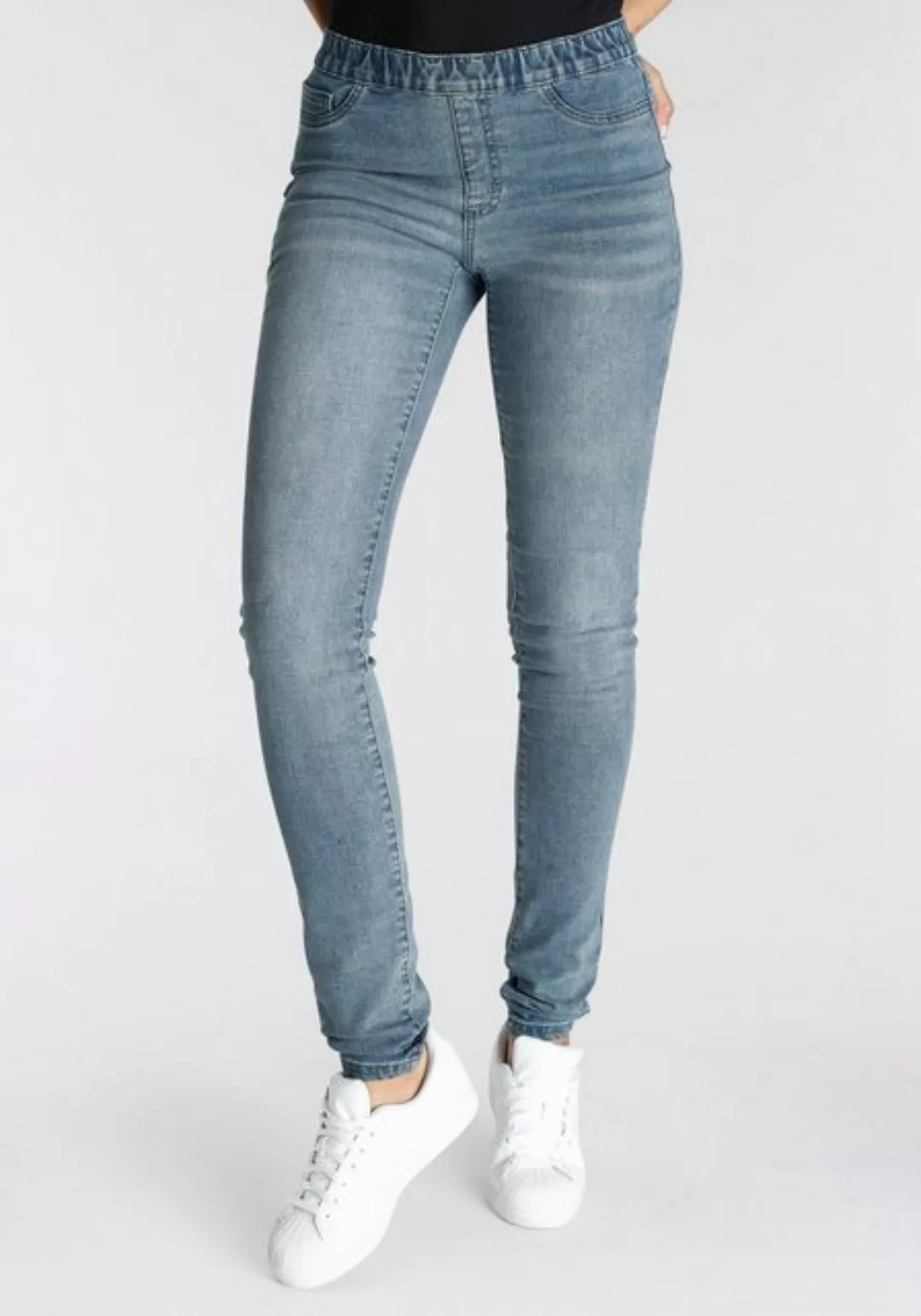 Arizona Jeansjeggings mit leichtem Thermo Effekt High Waist günstig online kaufen