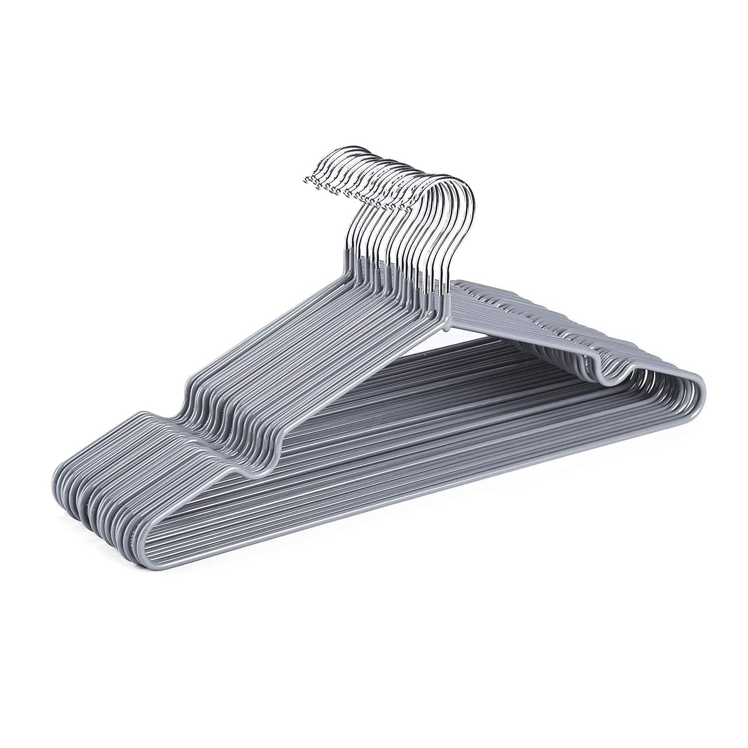 House Day Kleiderbügel Gummibeschichtet Metall Kleiderbügel, günstig online kaufen