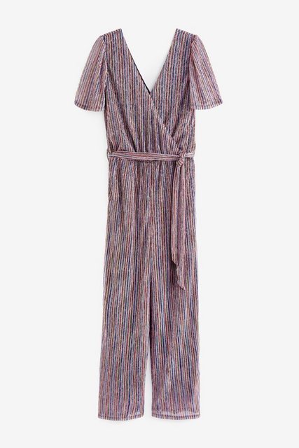 Next Jumpsuit Jumpsuit mit weitem Beinschnitt in Wickeloptik (1-tlg) günstig online kaufen