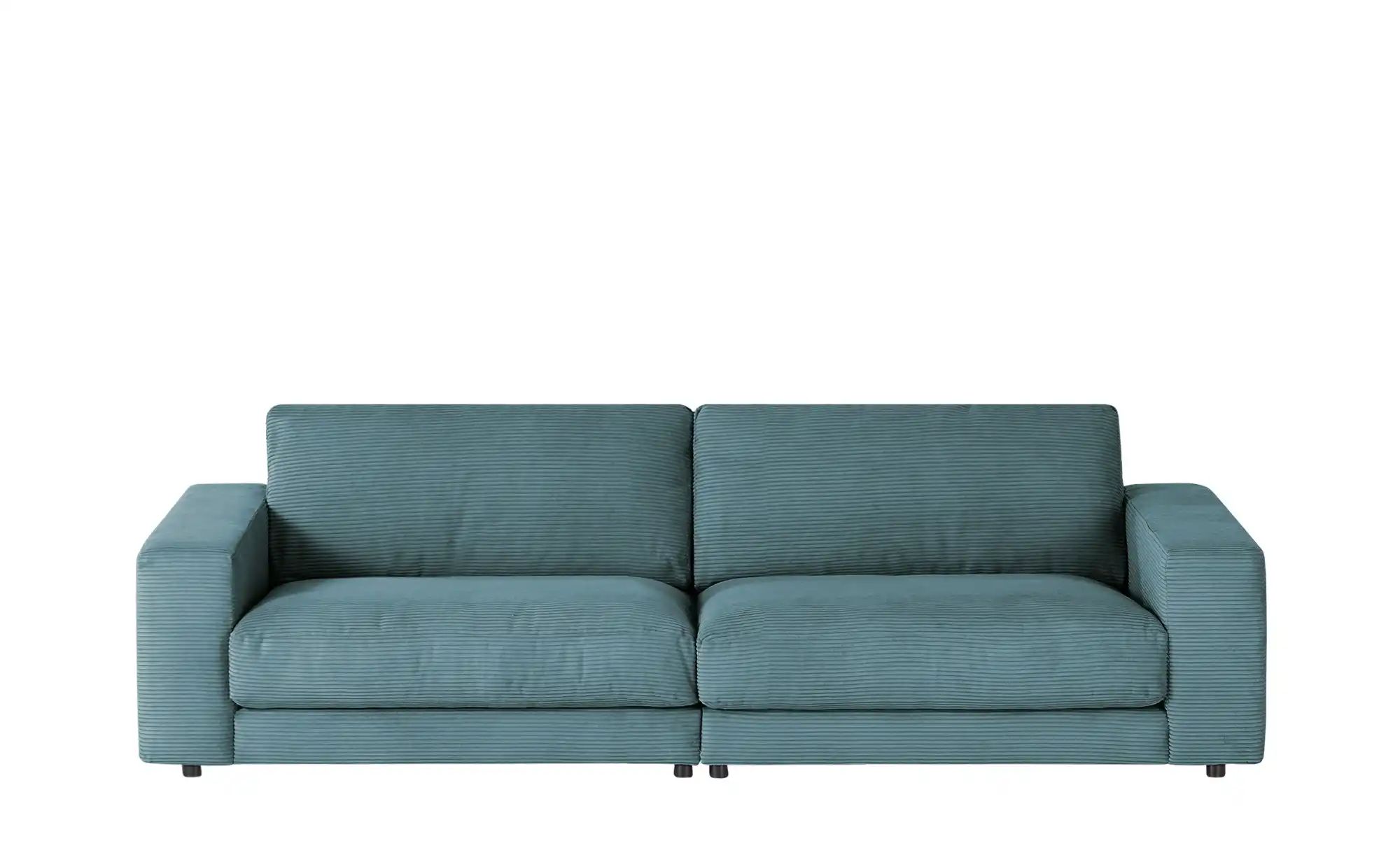 Jette Home Sofa Cord Sila ¦ türkis/petrol ¦ Maße (cm): B: 250 H: 85 T: 127 günstig online kaufen