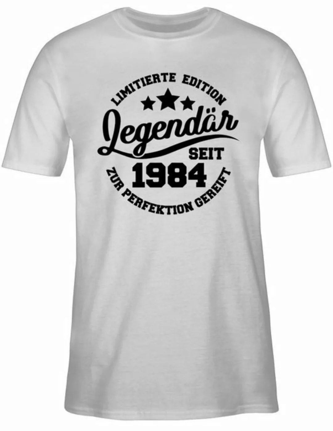 Shirtracer T-Shirt Legendär seit 1984 40. Geburtstag günstig online kaufen