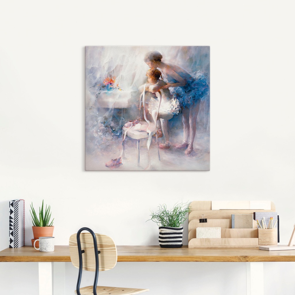 Artland Wandbild "Ballett", Sport, (1 St.), als Leinwandbild, Poster in ver günstig online kaufen