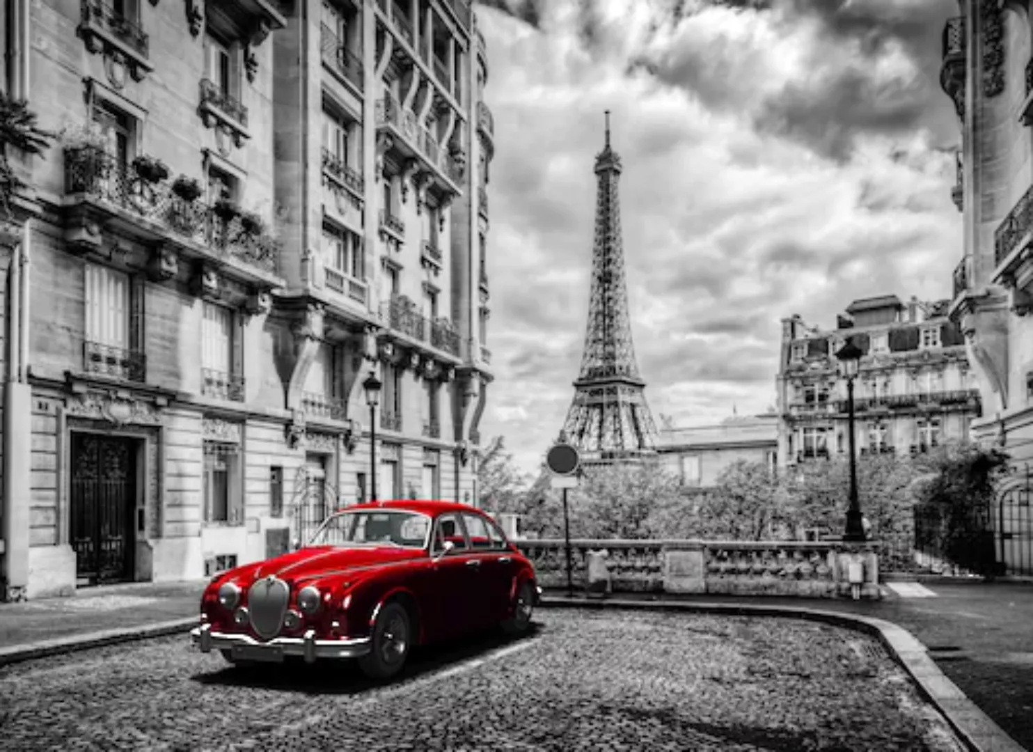 Papermoon Fototapete »Paris Eiffel Tower« günstig online kaufen