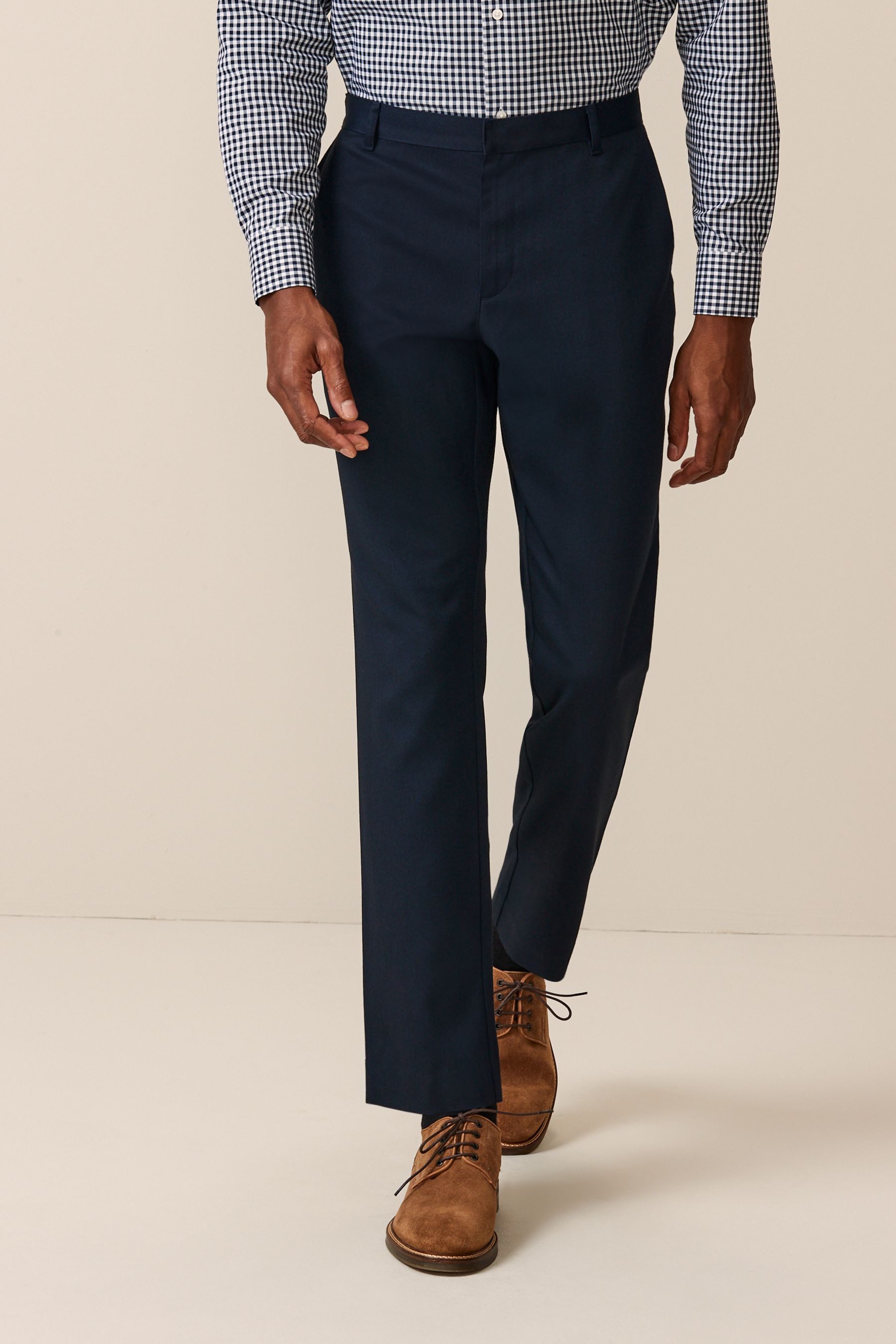 Next Stoffhose Elegante Slim Fit Hose günstig online kaufen