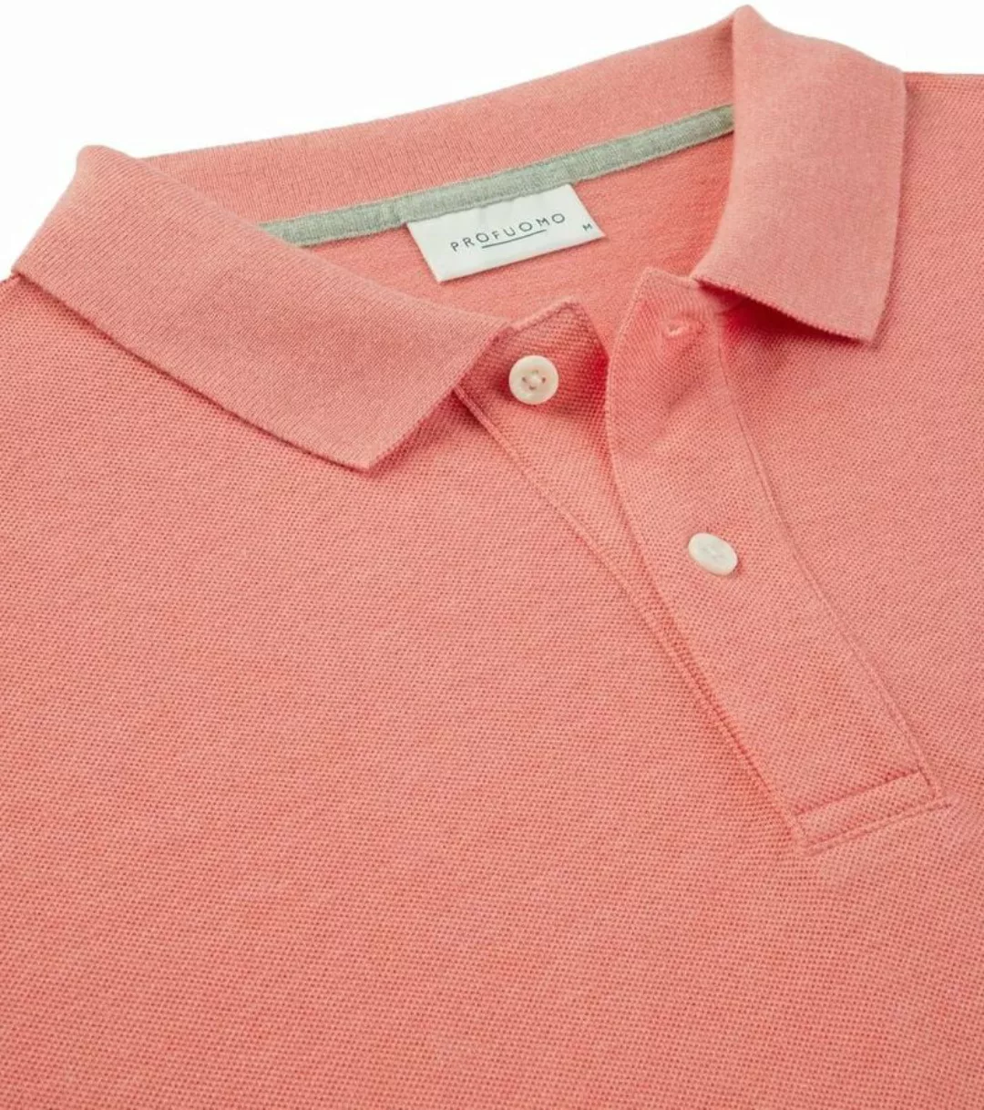 Profuomo Poloshirt Rosa Melange - Größe S günstig online kaufen