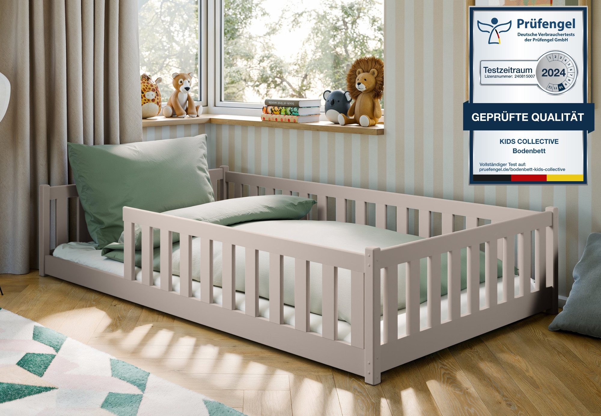 Kids Collective Kinderbett Bodenbett Bett mit günstig online kaufen