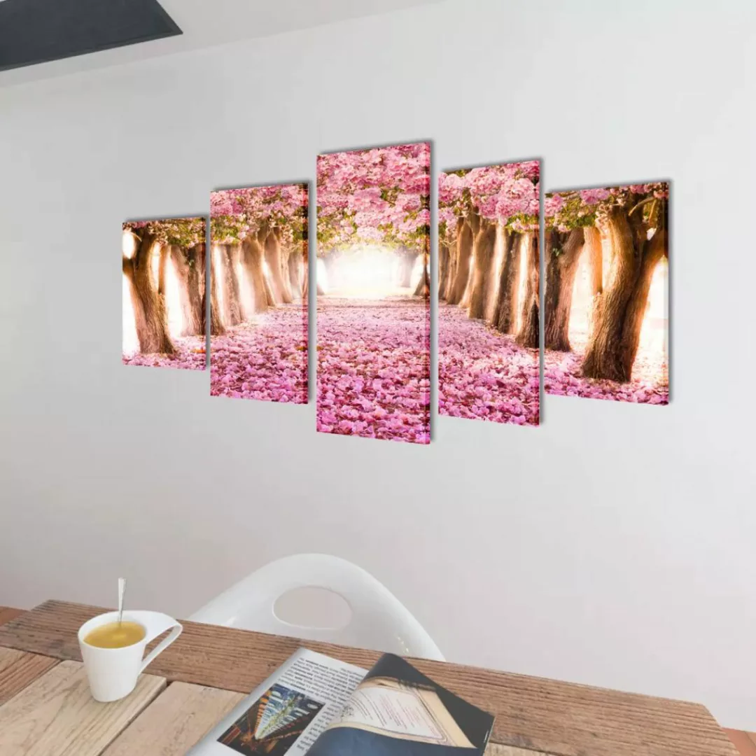 Bilder Dekoration Set Kirschblüte 200 X 100 Cm günstig online kaufen