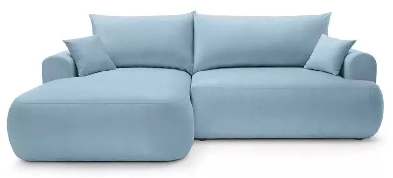 NADUVI Collection | Ecksofa Philipa links mit Staufach Samt günstig online kaufen