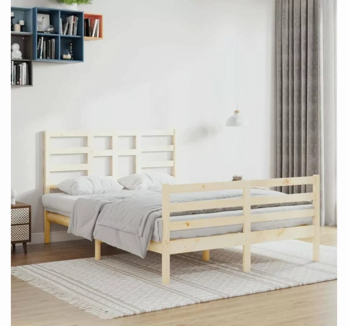 furnicato Bett Massivholzbett 120x200 cm günstig online kaufen