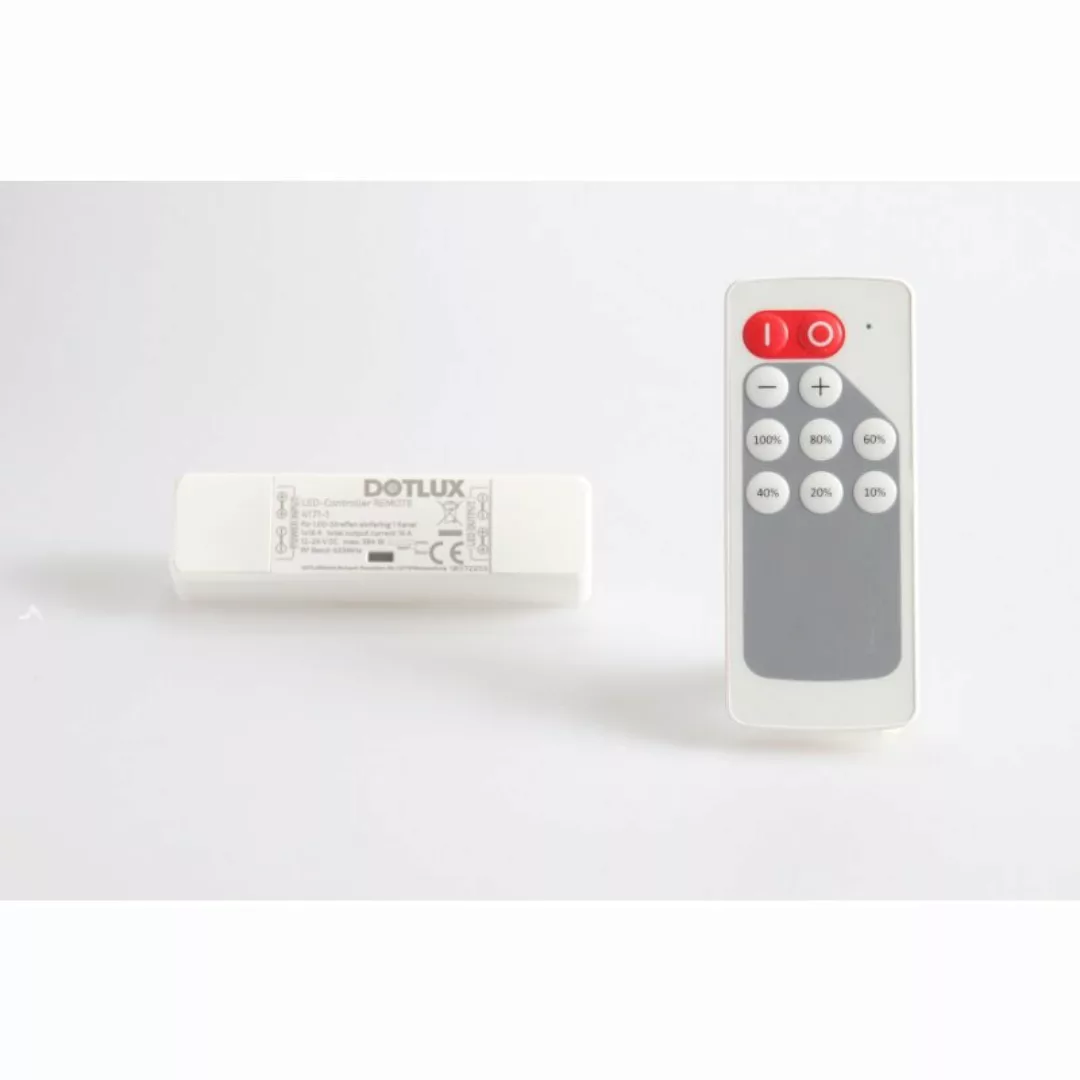 DOTLUX LED-Controller REMOTE max.384W fuer LED-Streifen einfarbig 1 Kanal1x günstig online kaufen