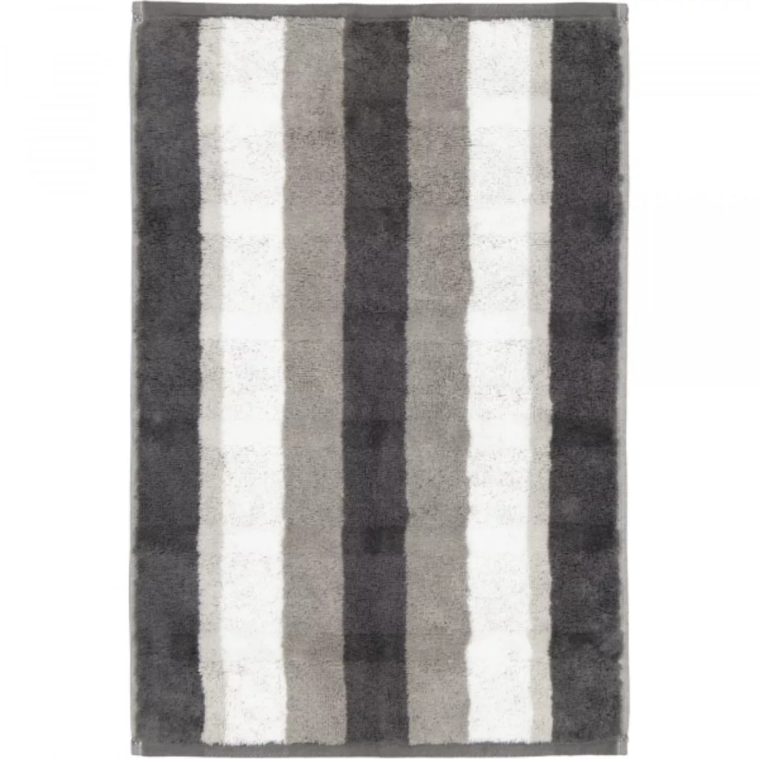 Cawö Handtücher Noblesse Stripe 1087 - Farbe: anthrazit - 77 - Gästetuch 30 günstig online kaufen