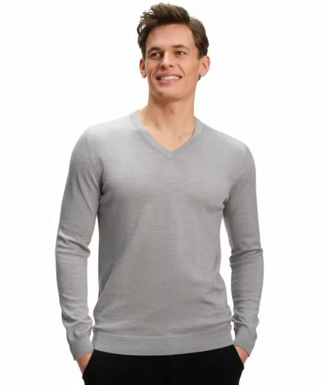 FALKE Strickpullover aus reiner, extrafeiner Merinowolle günstig online kaufen