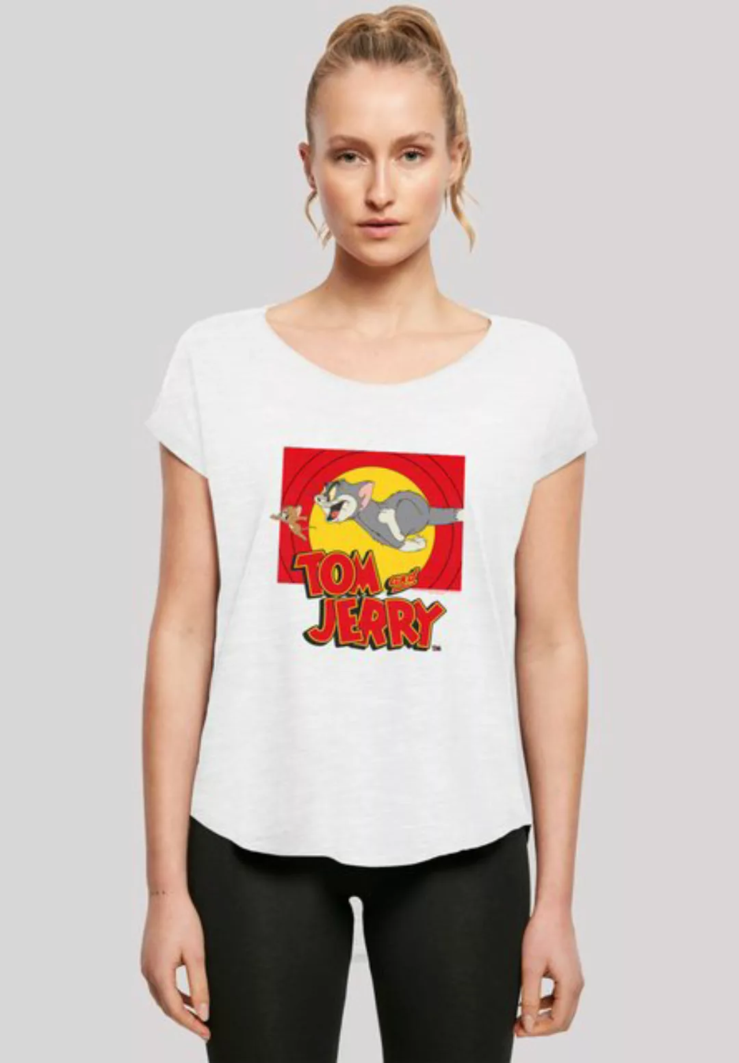 F4NT4STIC T-Shirt Tom and Jerry TV Serie Chase Scene Damen,Premium Merch,La günstig online kaufen