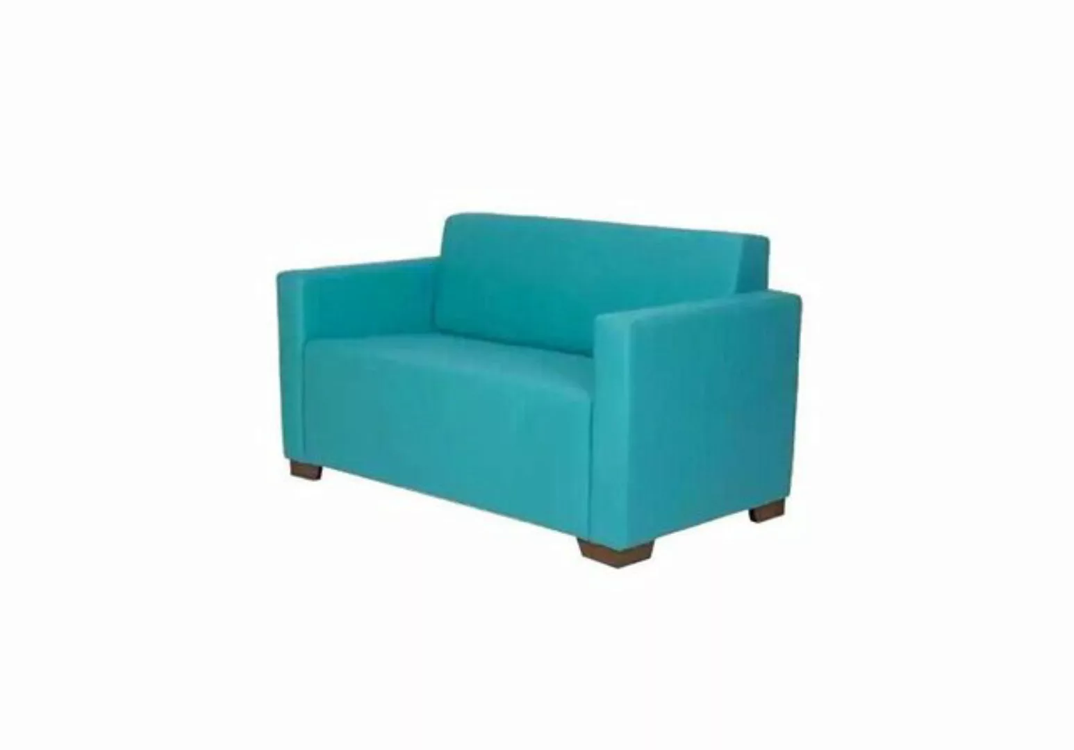 Xlmoebel Sofa Türkis Zweisitzer Lounge Möbel Bürozeit Modernes Sofa Eleganz günstig online kaufen