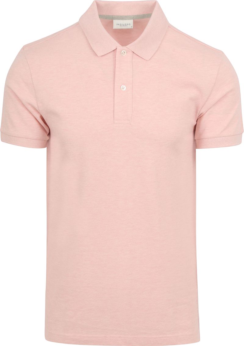 Profuomo Piqué Poloshirt Rosa - Größe XL günstig online kaufen