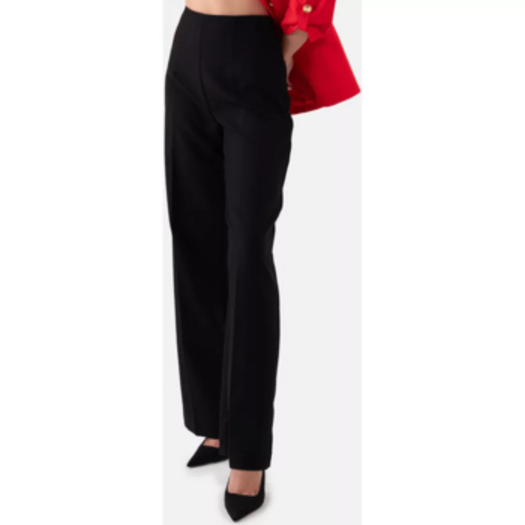 Just Like You  Hosen Black High Waist Wide Leg Women's Trousers günstig online kaufen