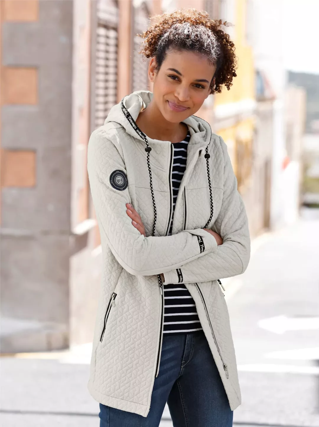 Casual Looks Shirtjacke "Jersey-Jacke", (1 tlg.) günstig online kaufen