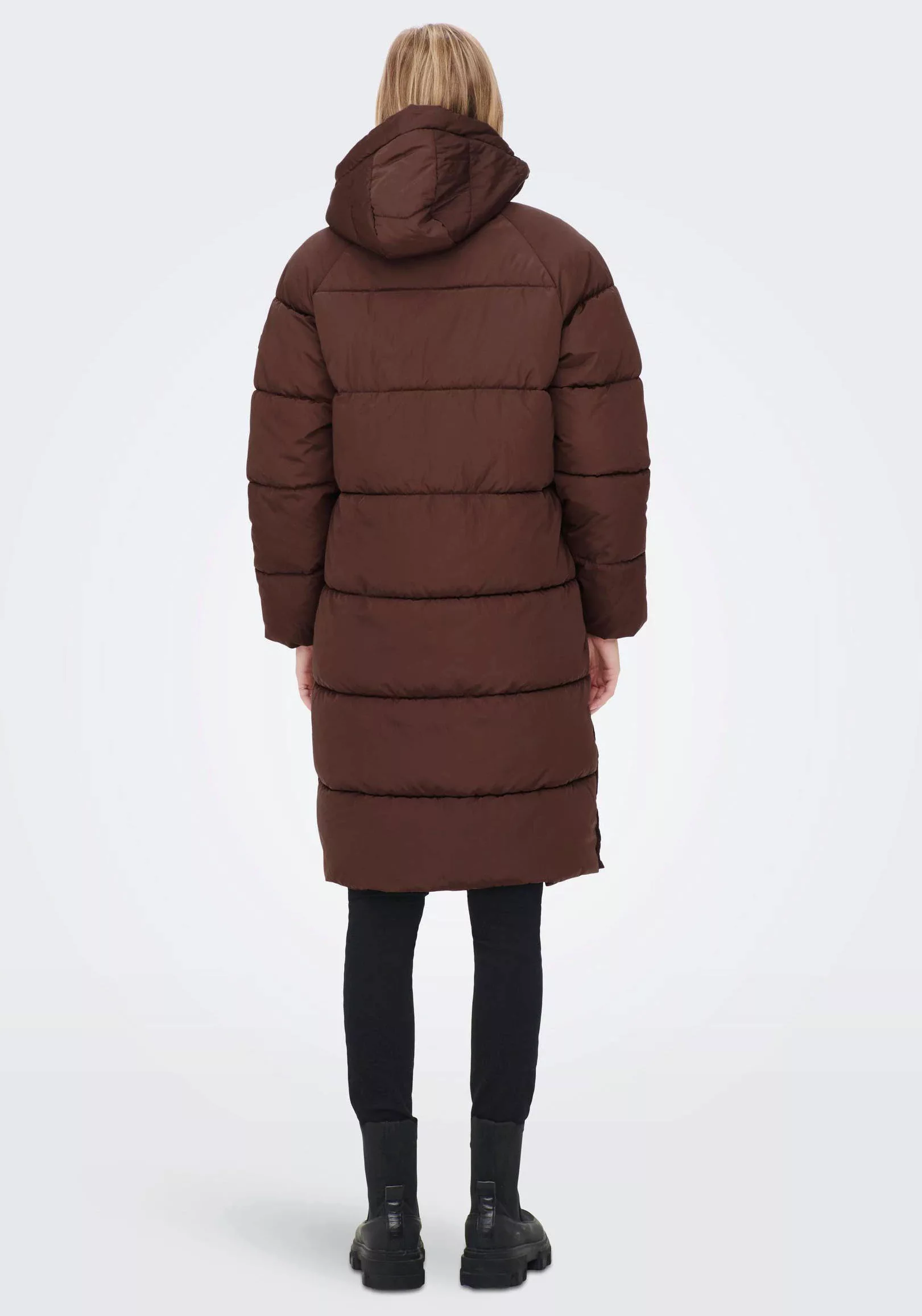 ONLY Steppmantel ONLAMANDA LONG PUFFER COAT mit Kapuze günstig online kaufen