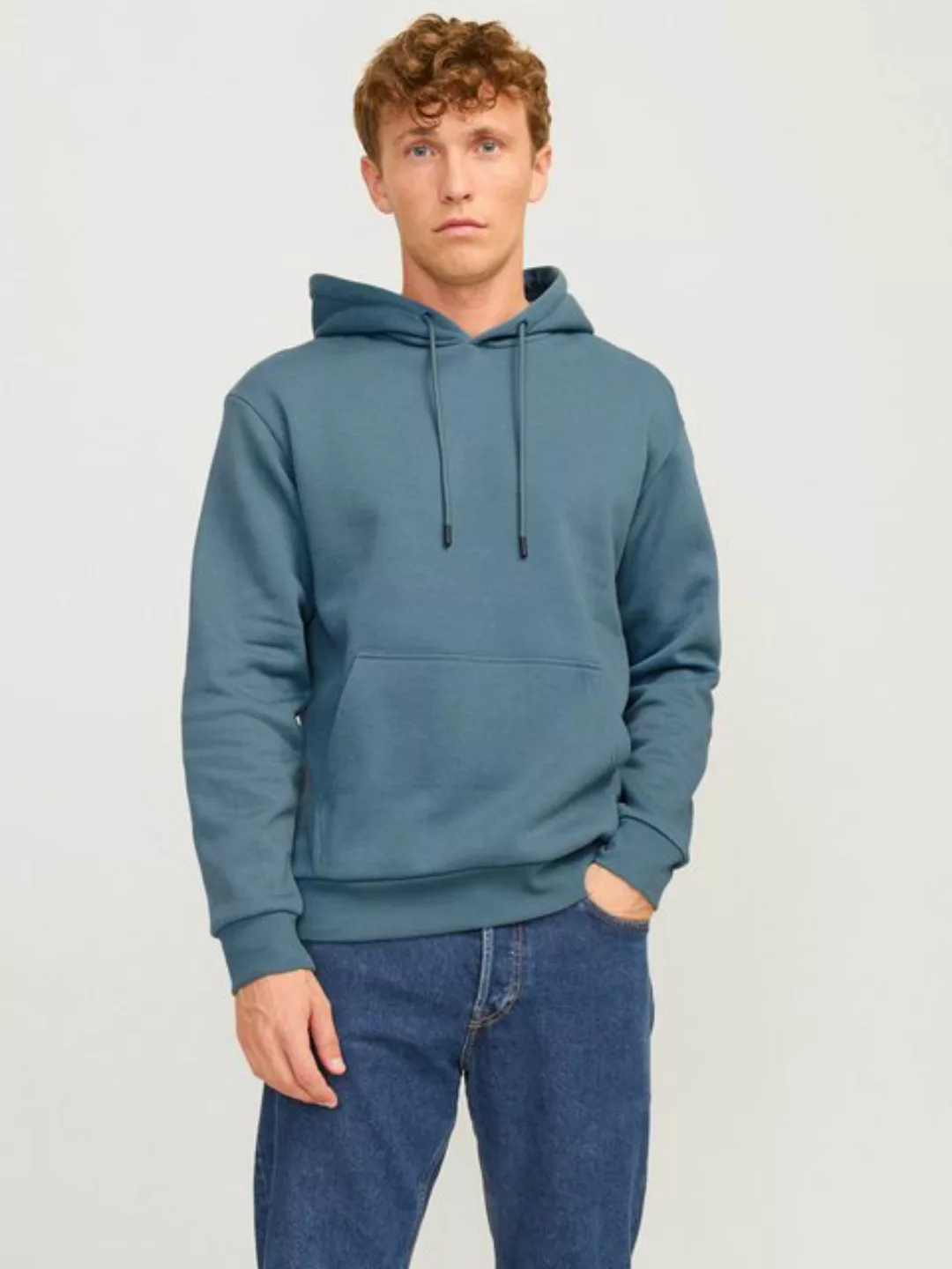 Jack & Jones Kapuzensweatshirt JJEBRADLEY SWEAT HOOD NOOS mit Känguru Tasch günstig online kaufen