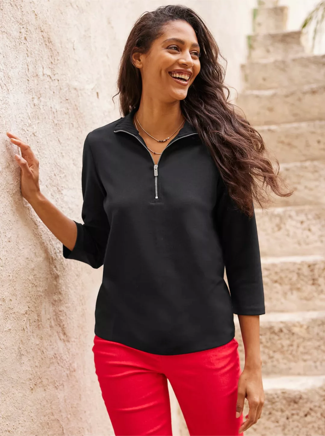 heine 3/4-Arm-Shirt "Shirt", (1 tlg.) günstig online kaufen