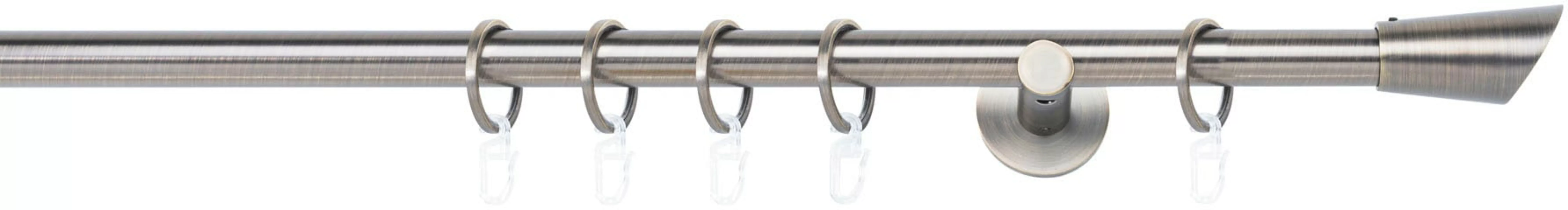 mydeco Gardinenstange »20mm Rag Wandträger 6,5 cm«, 1 läufig-läufig, Fixmaß günstig online kaufen