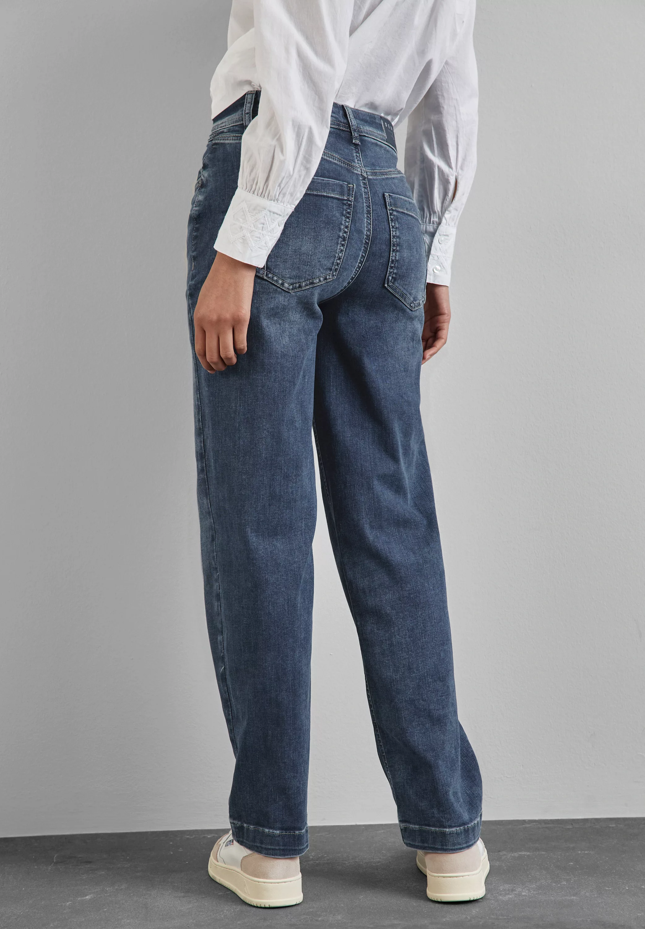 STREET ONE Gerade Jeans, High Waist günstig online kaufen