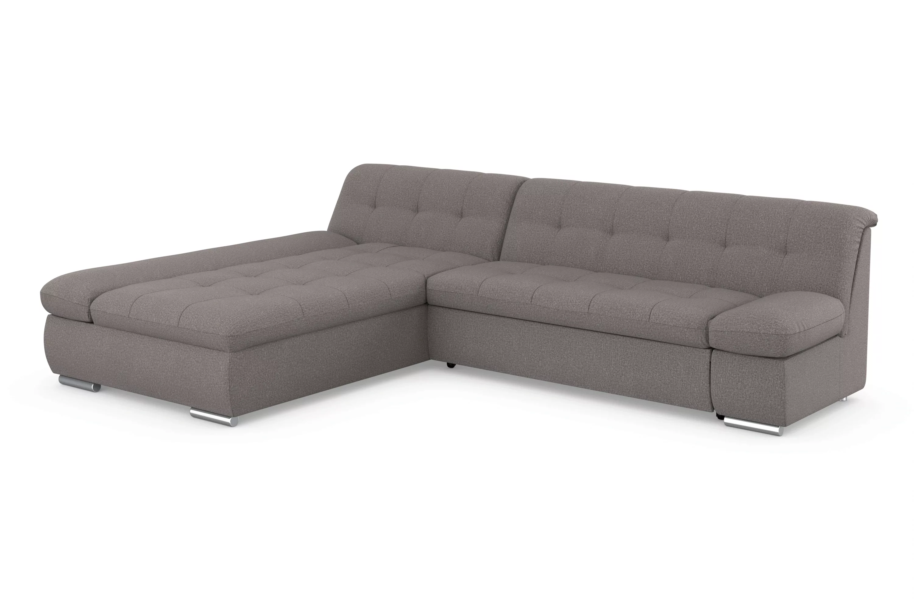 DOMO collection Ecksofa "Mona L-Form", wahlweise mit Bettfunktion günstig online kaufen