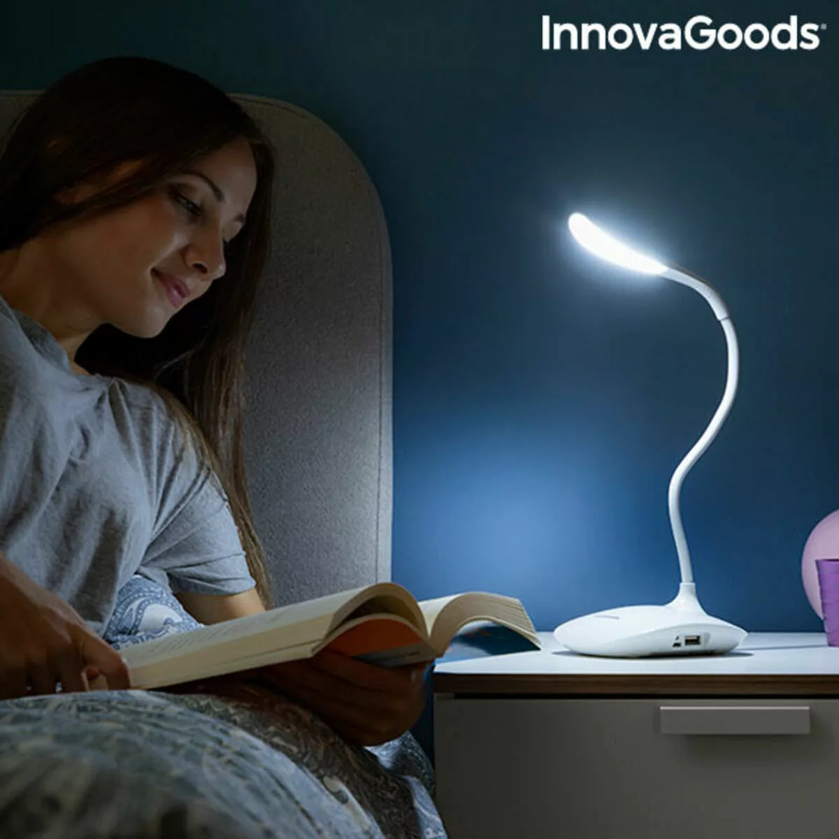 Wiederaufladbare Touch-led-tischlampe Lum2go Innovagoods günstig online kaufen