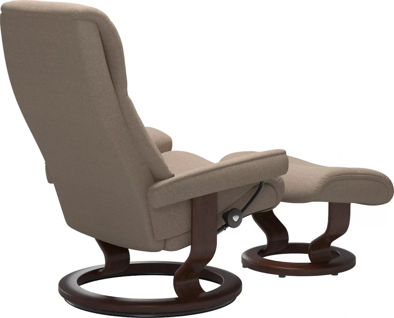 Stressless® Relaxsessel »View«, (Set, Relaxsessel mit Hocker), mit Classic günstig online kaufen