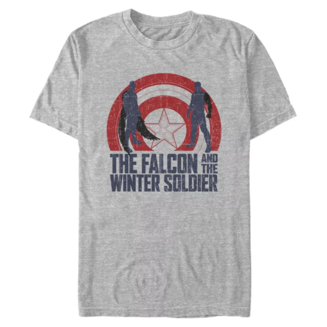 Marvel - The Falcon and the Winter Soldier - Gruppe Shield Sun - Männer T-S günstig online kaufen