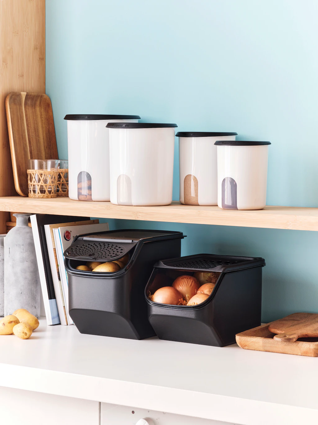 TUPPERWARE Aufbewahrungssystem »Tupperware, PotatoSmart 8,3 l + OnionSmart günstig online kaufen