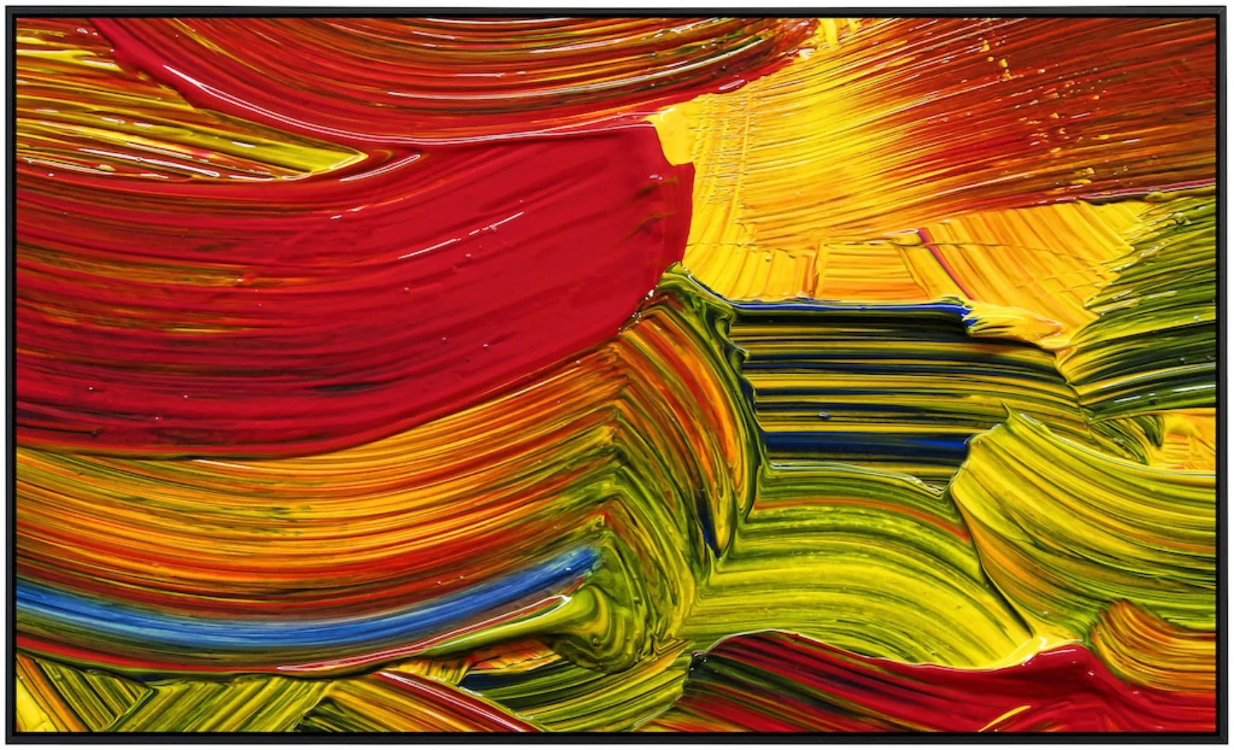 Papermoon Infrarotheizung »Abstrakt Farben«, sehr angenehme Strahlungswärme günstig online kaufen