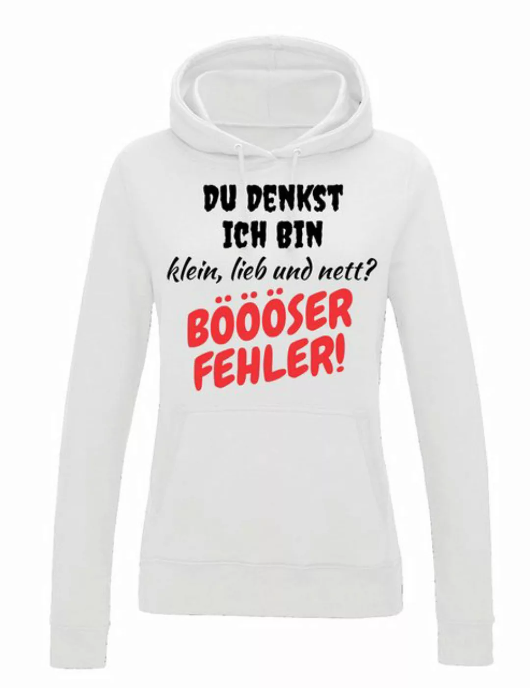 Youth Designz Kapuzenpullover "Böser Fehrler" Damen Hoodie Pullover mit hum günstig online kaufen