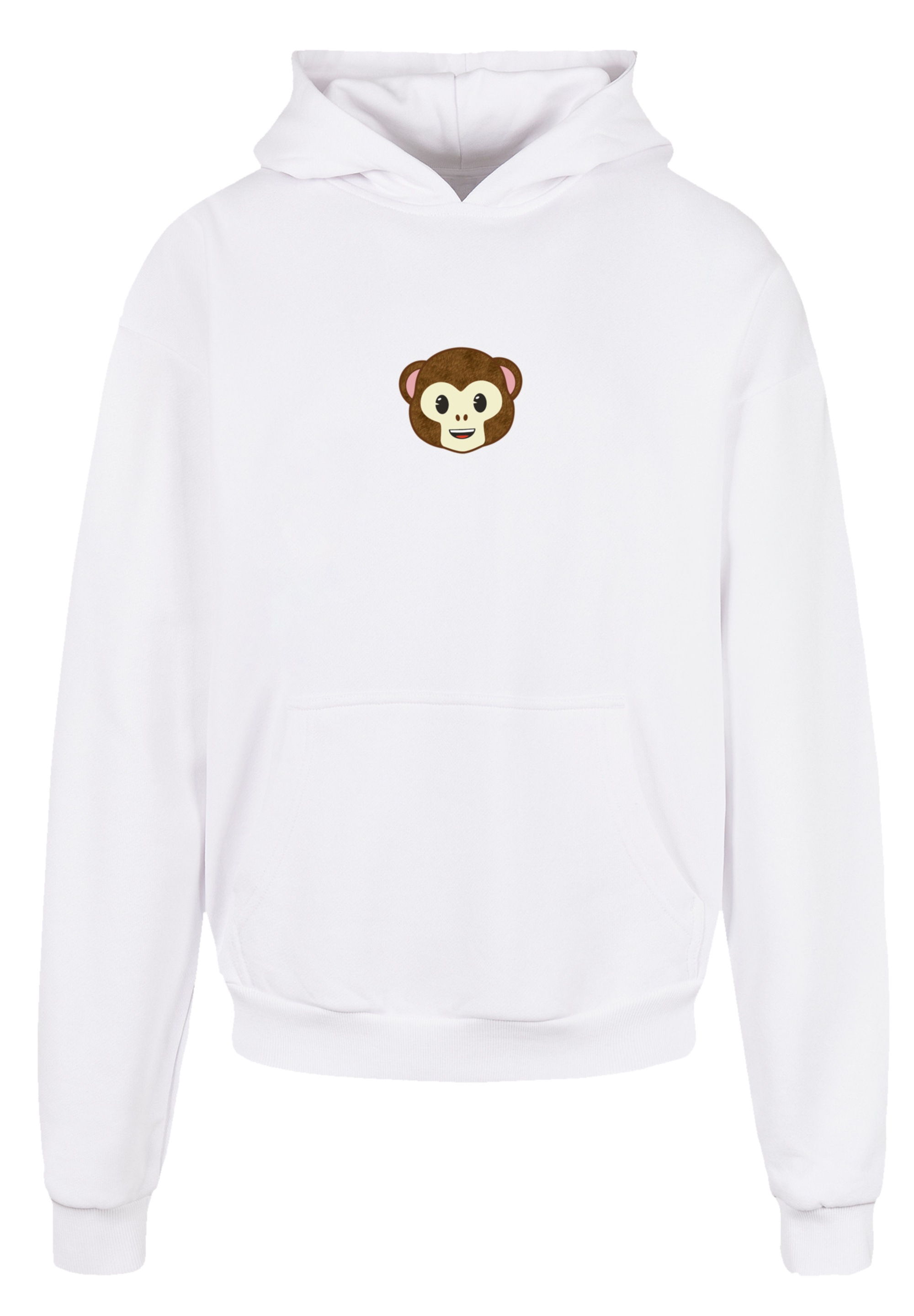 F4NT4STIC Kapuzenpullover "emoji couture smiling monkey furry face", Premiu günstig online kaufen