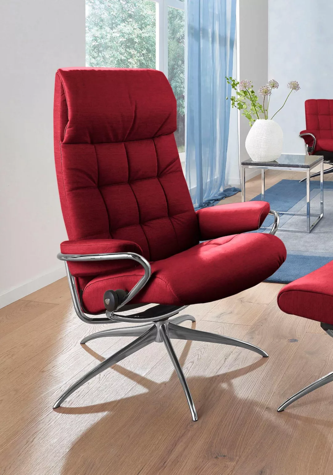 Stressless® Relaxsessel »London«, High Back, mit Star Base, Gestell Chrom günstig online kaufen