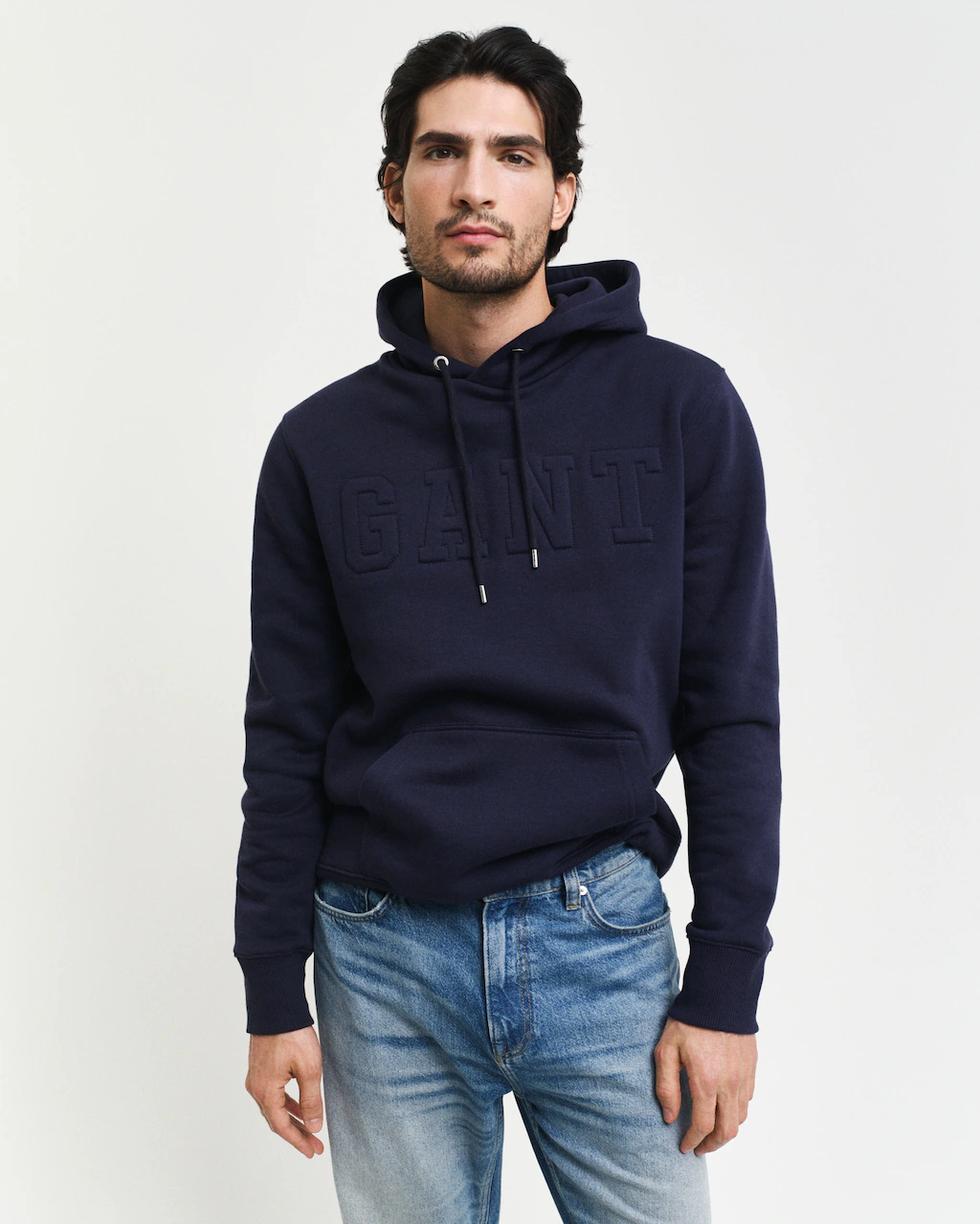 Gant Kapuzensweatshirt "EMBOSSED SWEAT HOODIE" günstig online kaufen