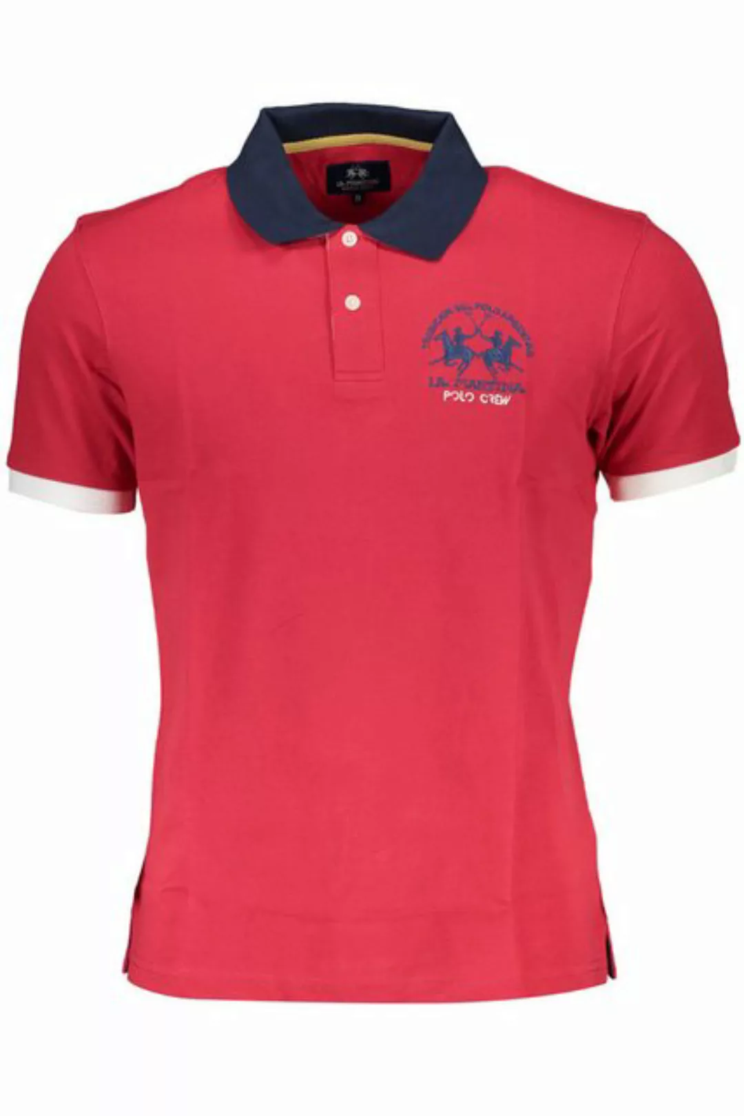 La Martina Poloshirt Herren Kurzarm-Polo Rot – Stilvoll mit günstig online kaufen