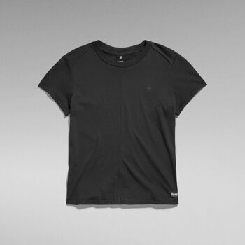 G-Star Raw  T-Shirts & Poloshirts D24499-4107 FRONT SEAM R T-6484 BLACK günstig online kaufen