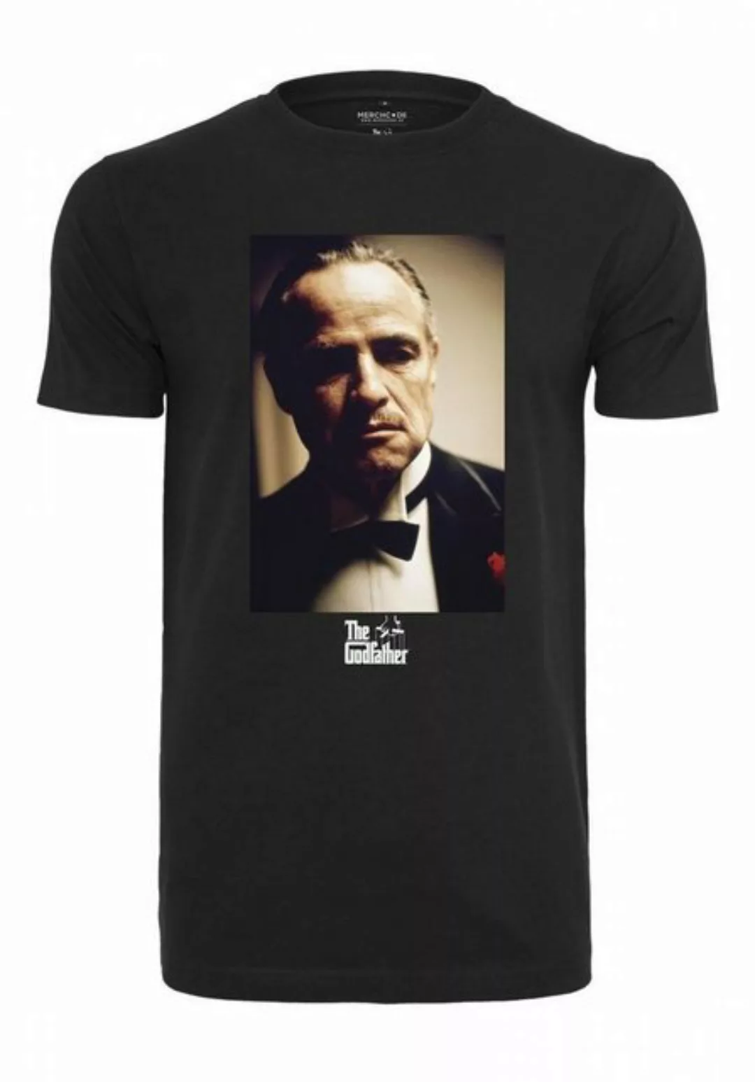 Merchcode Kurzarmshirt Merchcode Herren Godfather Portrait Tee (1-tlg) günstig online kaufen