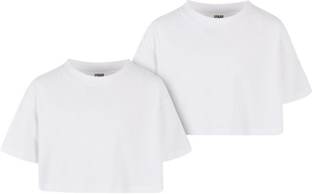 URBAN CLASSICS T-Shirt Girls Short Kimono Tee 2-Pack günstig online kaufen